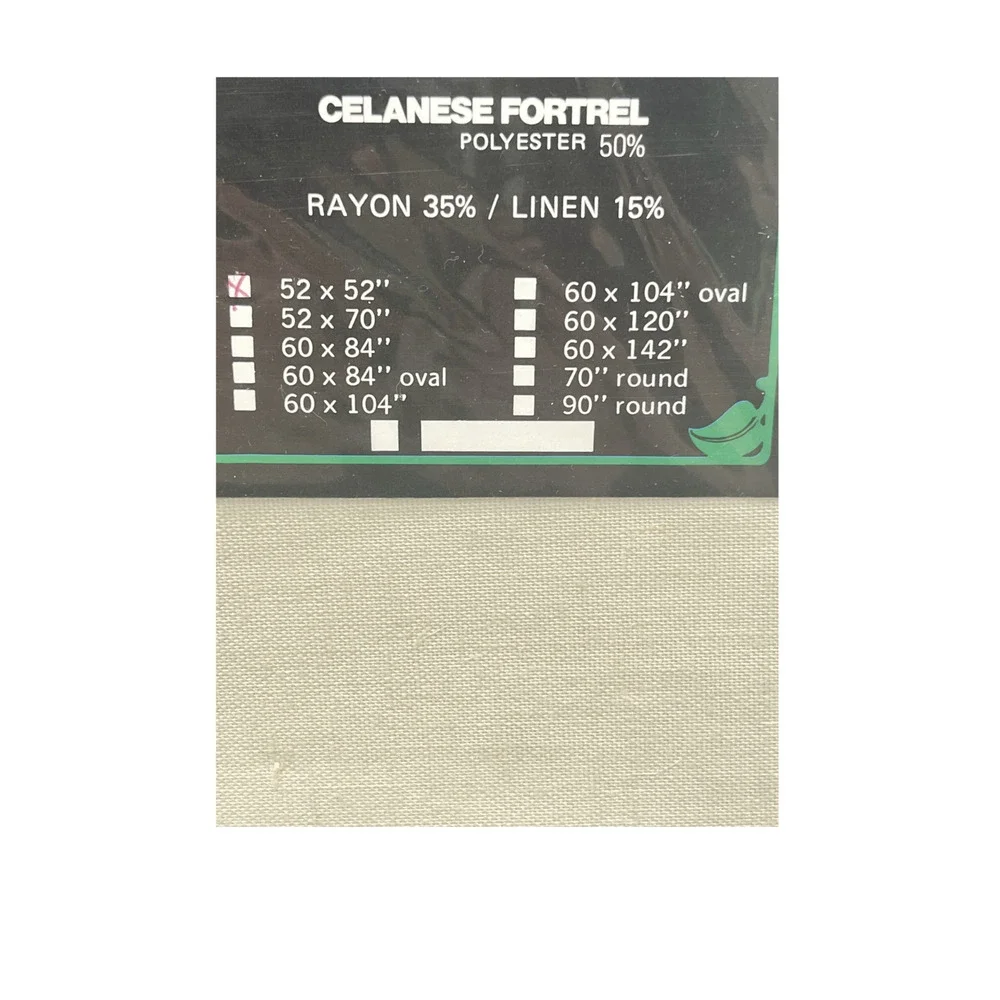 Bloomingdales Beekman Place, Tablecloth Permanent Press 52